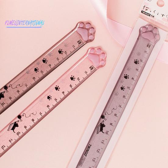 Набор канцелярских принадлежностей Cute Cat Paw с корректирующей лентой-ластиком - маркеры, линейка для заметок, пенал, школьные канцелярские принадлежности, подарок на день рождения для любителей кошек