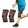 1 шт. медный наколенник от боли в колене-медные компрессионные рукава на колено-наколенники для занятий спортом, разрыва мениска, передней крестообразной связки, артрита