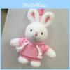Keychain Rabbit Plush Toy Cute Stuffed Animal Doll Kids Birthday Keyring Gift