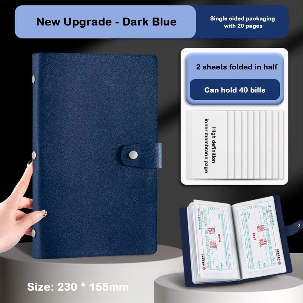 PU Cash Deposit Book 20Sheets Budget Binder Funny Storage Book  Children