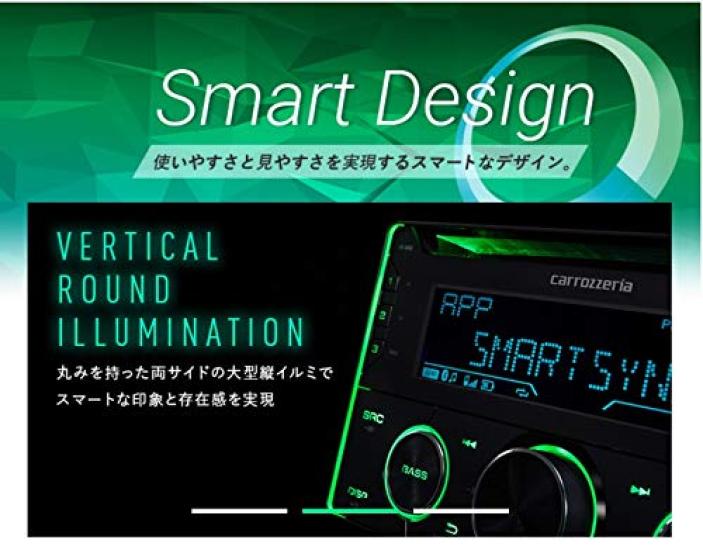 Pioneer Pioneer Audio 2D CD Bluetooth USB iPod iPhone AUX Carrozzeria FH-4600