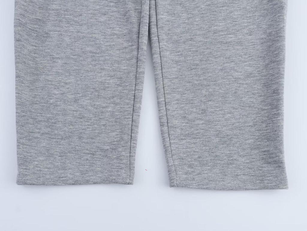 Женская куртка на молнии в европейском и американском стиле с длинными брюками, весна 2025