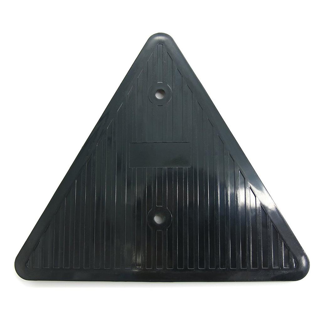 KOPPANG Universal Genuine Triangle Reflector 2 Pcs Truck Card Trailer Jet Trailer Reflector (Red)