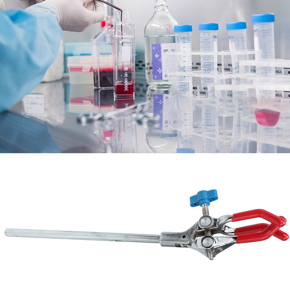 Лабораторный зажим с тремя пальцами, многофункциональный удлинительный зажим для стакана конденсатора
