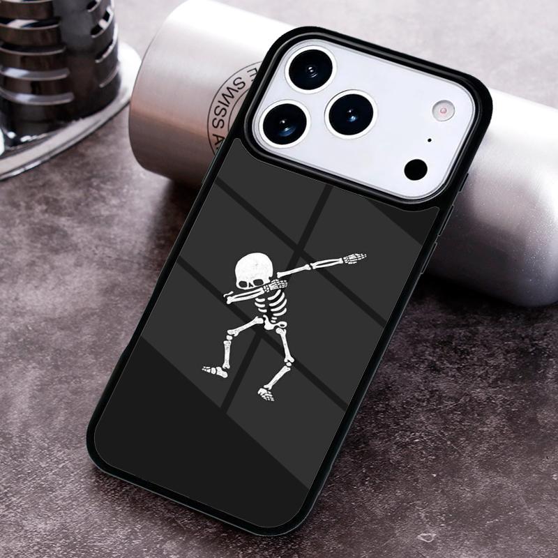 Милый чехол для телефона с черепом для iPhone 17 16 15 14 13 12 11 Pro Max Plus 17Air Мягкий силиконовый чехол