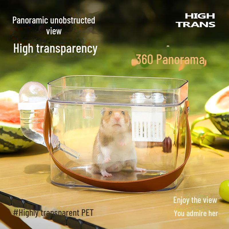 Портативная переноска для хомяков, белок и мелких животных