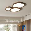 Nordic Style Walnut Solid Wood Ceiling Lamp for Living Room, Bedroom, Study - Eye Protection, Antique Finish