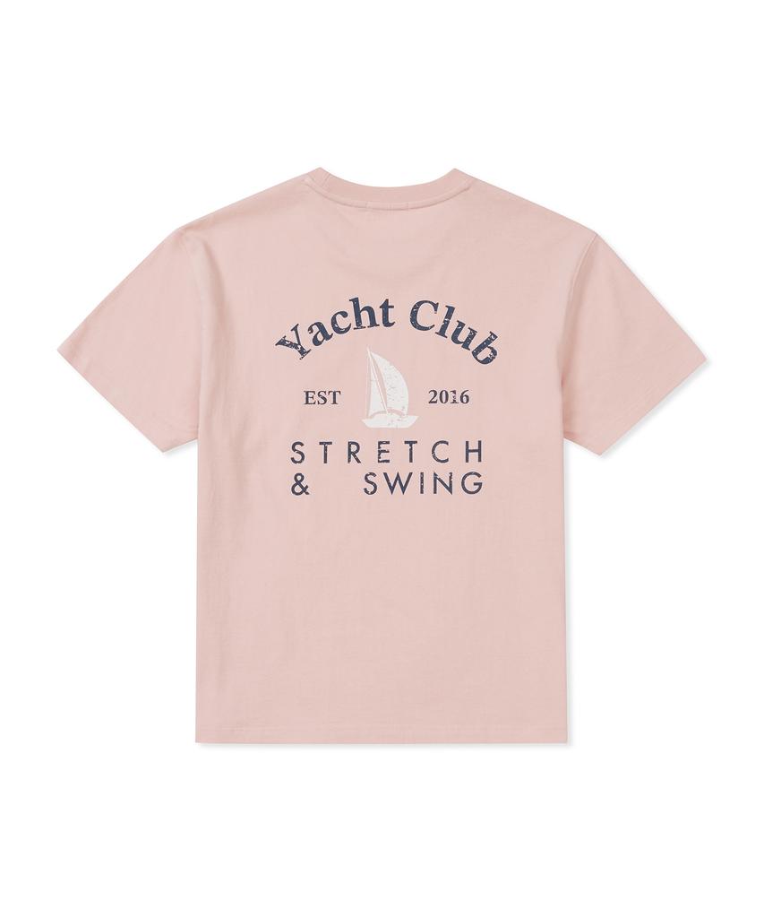 CLOVE [25Ss Clove] Shield Print T-Shirt (Pink)
