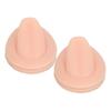 2PCS Soft Silicone Tongue Model Simulation Flexible Tongue Display for Practicing Piercing Jewelry D