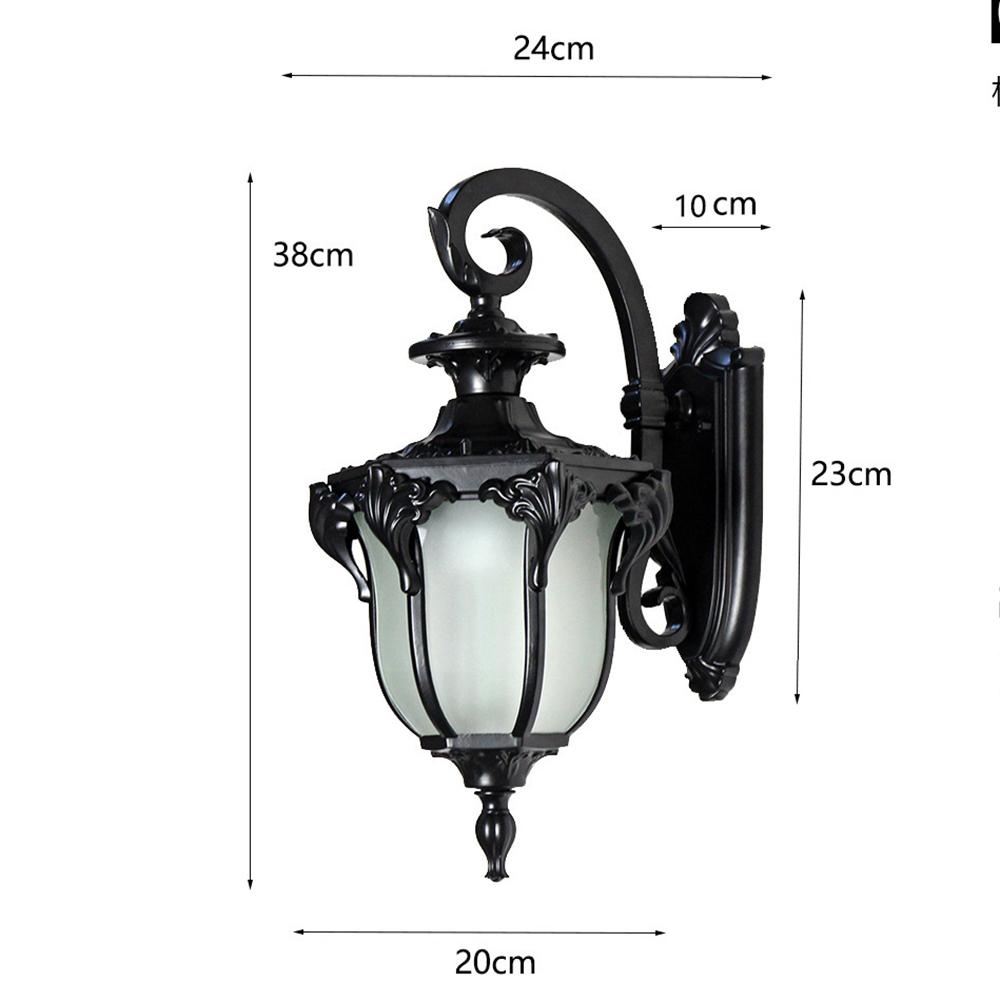 Retro Wall Lamp of Sitting Room Corridor Contracted Leds Villa Outdoor Balcony Waterproof Outdoor Corridor Lamp