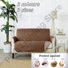 1 2 3 Seater Waterproof Sofa Cover Pet Dog Kids Sofa Mat Couch Slipcovers For Living Room Dustproof Furniture Protector Covers