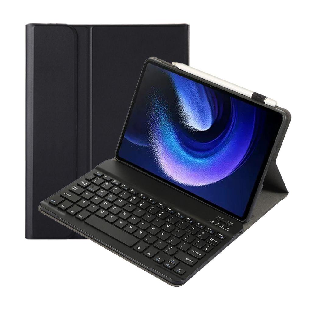 Планшет OPPO Pad5 12.1 с Bluetooth-клавиатурой и кожаный защитный чехол для Xiaomi/OPPO
