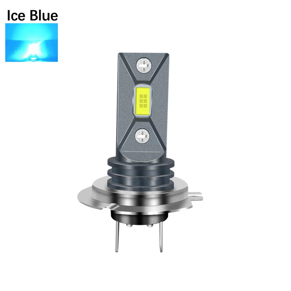 1PC 80W Car Headlight H4 H7 H8/H11 LED Bulb Head Lamp 2000LM LED Chips Fog Bulb White Yellow Ice Blue DC12V 24V