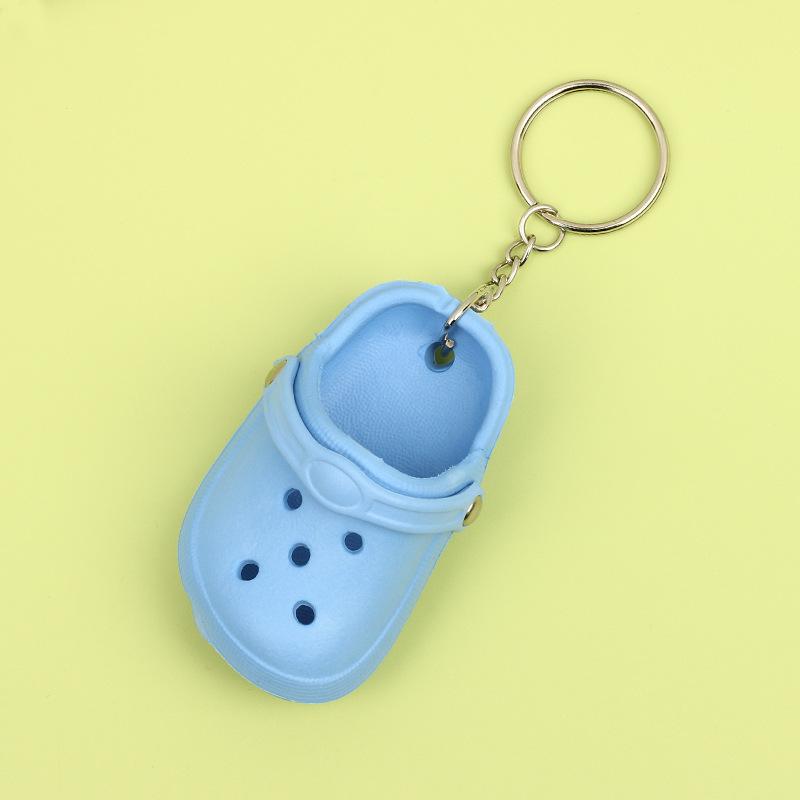 Мини-тапочки, брелок для обуви, милый 3D пляжный брелок из ЭВА, маленький крокодил, брелок для ключей, женский рюкзак, подвеска, брелок, аксессуары