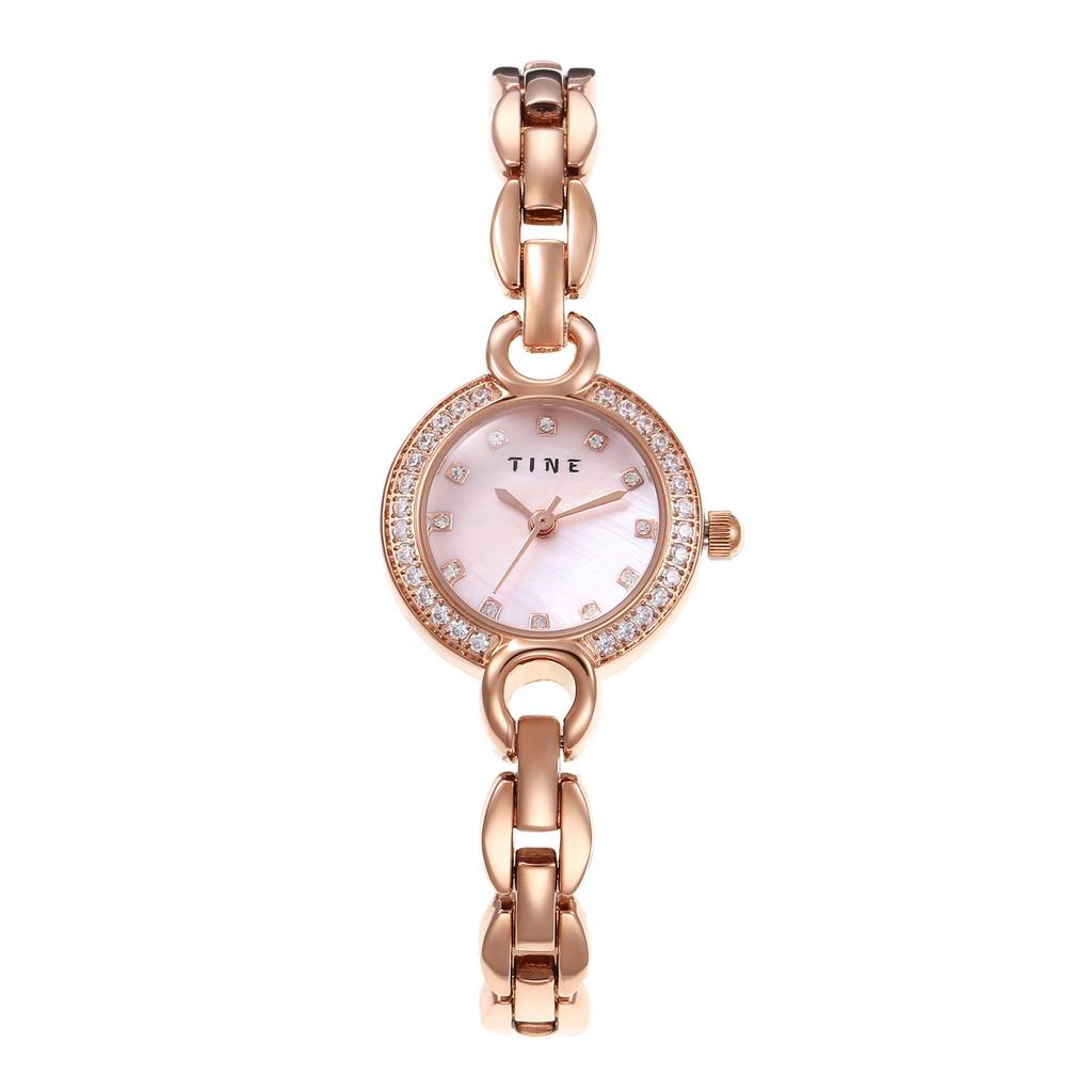 Retro Women's Square Alloy Waterproof Bracelet Watch