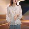 Small Shirt 2025 Lace Women's High Plus Size New Shirt Lace Bottoming Shirt