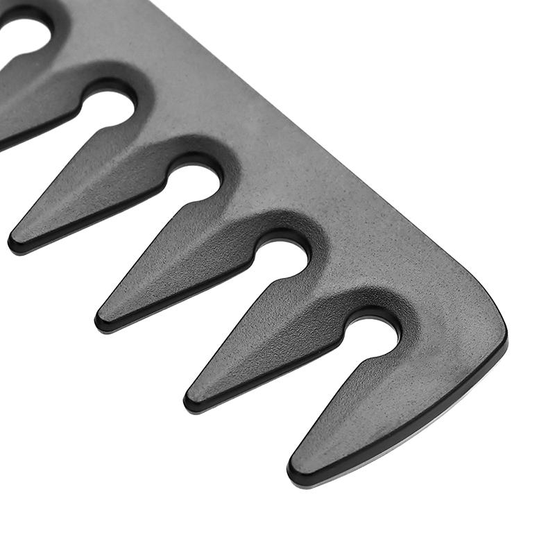 Многофункциональные карманные складные расчески, пластиковые, с широкими зубьями, масляная расческа для бороды, парикмахерская машинка для стрижки волос, расческа, инструменты для салонного укладки