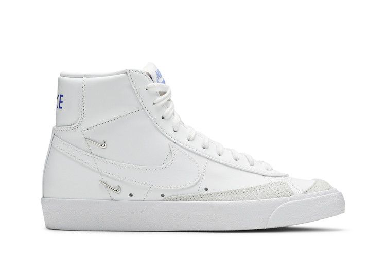Женские кроссовки Nike Blazer Mid 77 LX Белые (Женский) Белый/Гипер-Королевский-Черный