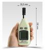 SET OF 10 HYGROMETER HUMIDITY TEMP. METER
