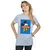 Disney Womens/Ladies Mickey Mouse 90s Flash Cotton Boyfriend T-Shirt