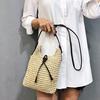 Mini Retro Wicker Women Handbag Bags Totes Summer Beach Straw Woven Rattan Satchel Bag