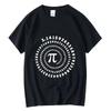 2025 Men's High Quality 100_ Cotton Funny Pi Design Print Summer Loose O-neck Men Tshirt Short Sleeve T-shirt Male Tees tops#Color
