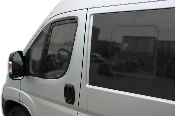 GP Déflecteurs Deflecteurs D'Air Pour Fiat Pro Master Depuis 2006 2pcs, Aérodynamique, Montage Facile