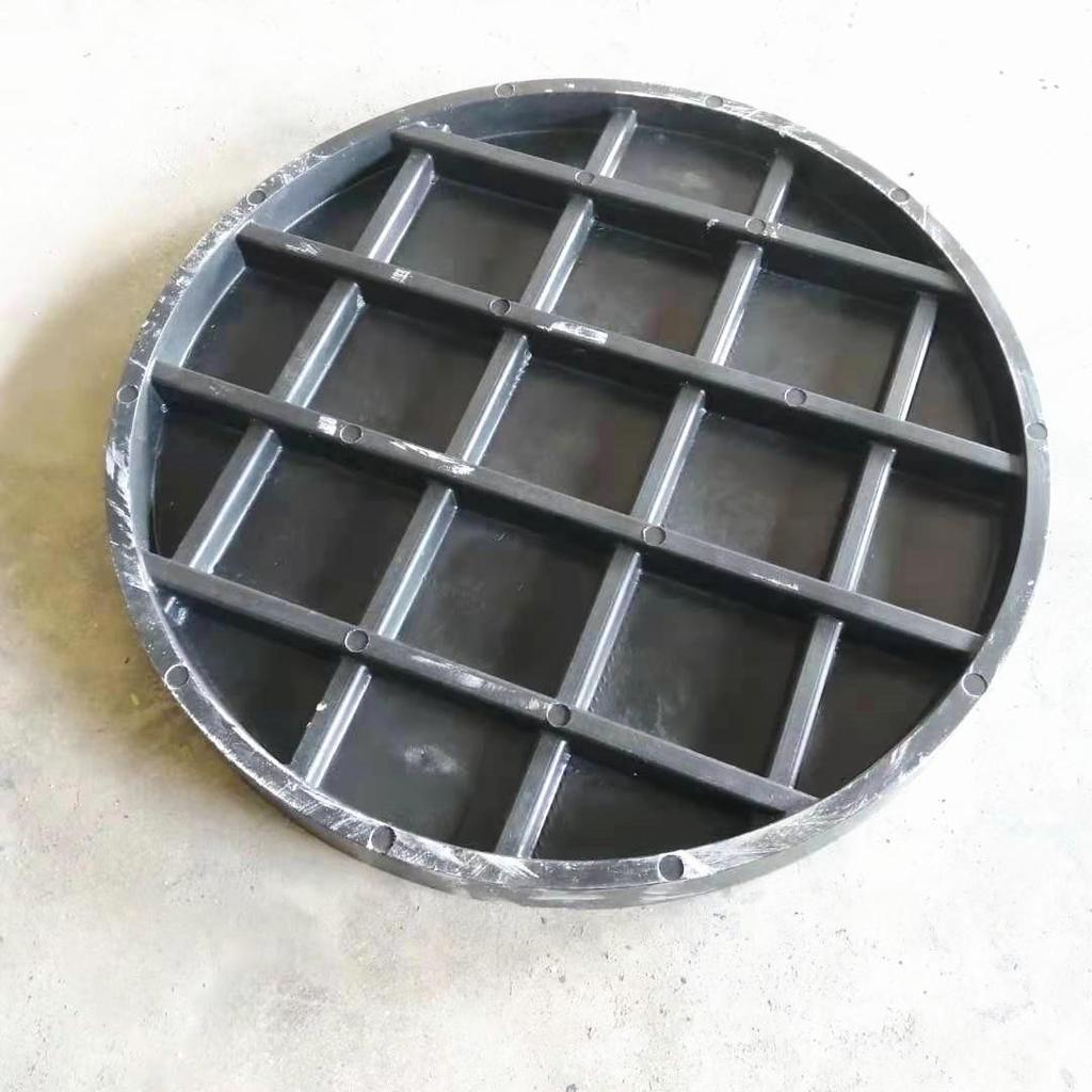Round FRP Resin Composite Manhole Cover for Municipal and Utility Applications