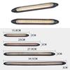 Автомобильные дневные ходовые огни DRL Scan Strip Flow Yellow Sequential Turn Signal Lamp Universal 12v для автомобильных фар DRL Universal