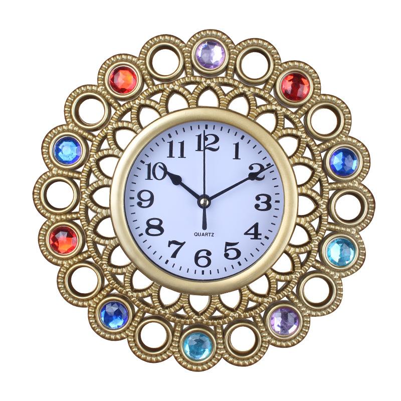 Часы Настенные часы Гостиная Бесшумные Домашние Простые Модные Кварцевые часы Настенные Подвесные Оригинальные