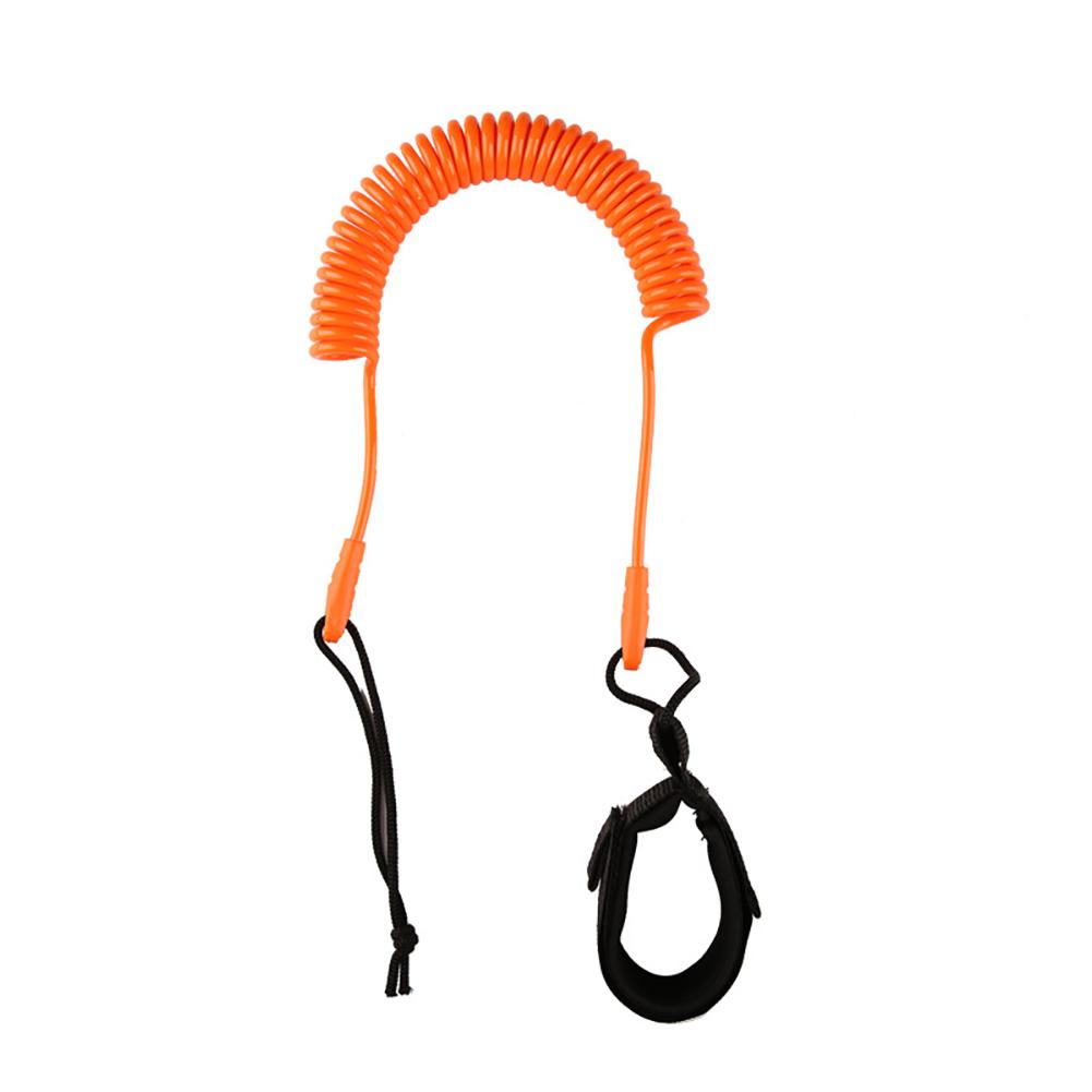 Elastic Stand Up Paddle Board Leash Surfboard Leash Surfing Traction Rope Water Sports Kayak Accessories