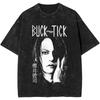 Summer Arrival Short Sleeve Buck Tick Atinshii Tribute The Gazette Merch Men's Washed T-Shirt Streetwear Hip Hop T-Shirt