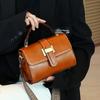 Leather Women's Bag Small Bag Messenger Bag Women's New Retro Handbag Commuter Shoulder Bag