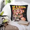 Manon Katseye Gnarly Square Pillow Case Polyester Decorative Pillow Kpop Style Group Funny Cushion Covers