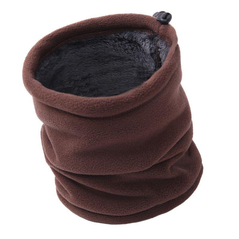 Mens Fleece Womens Neck Warmer Snood Scarf Hat Unisex Thermal Ski Snowboard Wear