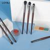 Кисть для теней LOYBJ, растушевка макияжа глаз, пудра для носа, инструмент из козьей шерсти, 2 шт., козья шерсть 7 и 8, 01 козья шерсть 7 и 8