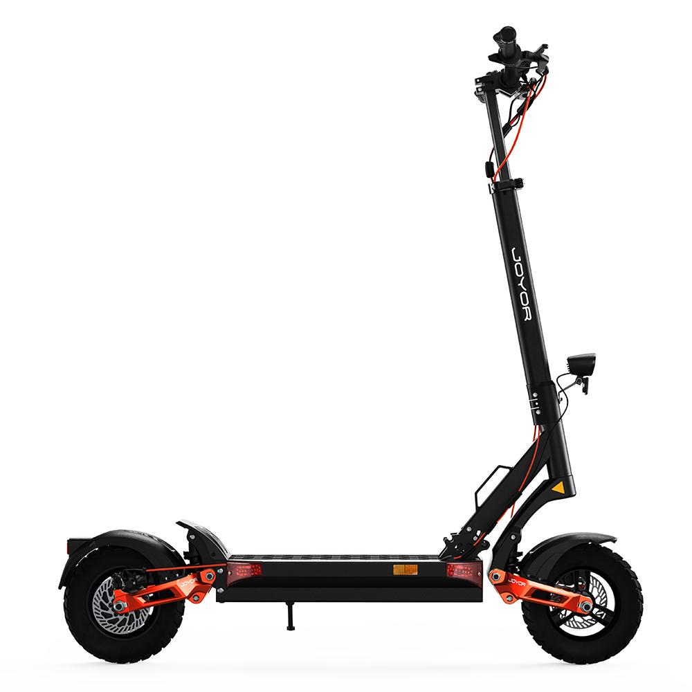 Joyor T6 Black 600W Motor 48V18AH Battery 10 Inch Inflatable Tire Front and Rear Disc Brake Aluminum Alloy Frame Electric Scooter