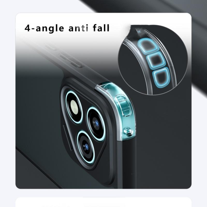 For Huawei Honor 400 Lite Case Cover Honor 400 Lite Capas Shockproof Bumper Matte Frosted Transparent For Fundas Honor 400 Lite