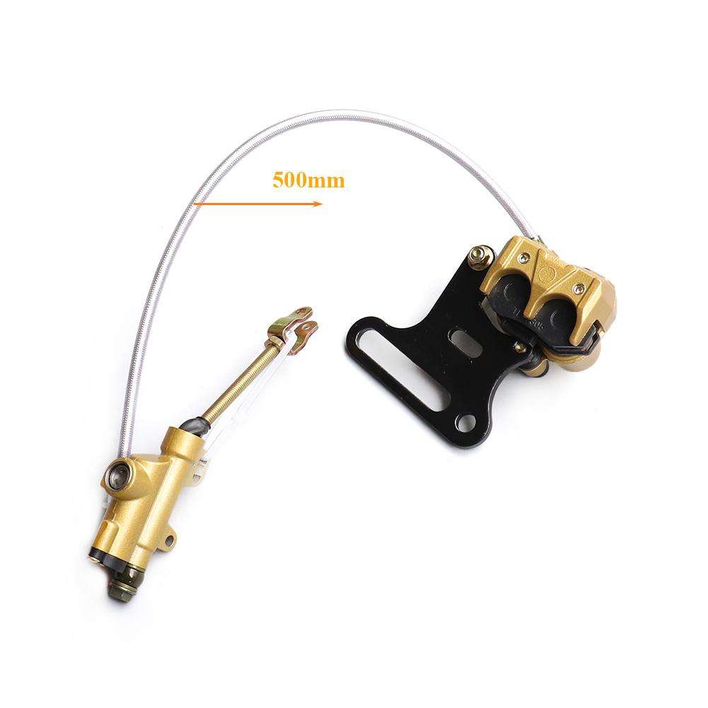 Motorcycle rear hydraulic disc brake kit for most 50cc-125cc motocross Bike BBR TTR CRF 50 XR Apollo Motorcycle