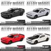 Car Model Alloy Dodge Srt Hellcat With Sound Light For Kids Playroom