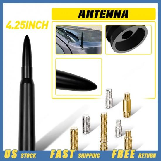 4.25 inch Aluminum Black Antenna Mast Power AM/FM for FORD F-150 2009-2024 New V