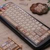 Колпачки для клавиш Традиционная китайская медицина Семья Pbt Cherry 152 клавиши Хаки Ретро 2.25/2.75/7U Пробел Раскладка Alice L-образный Enter