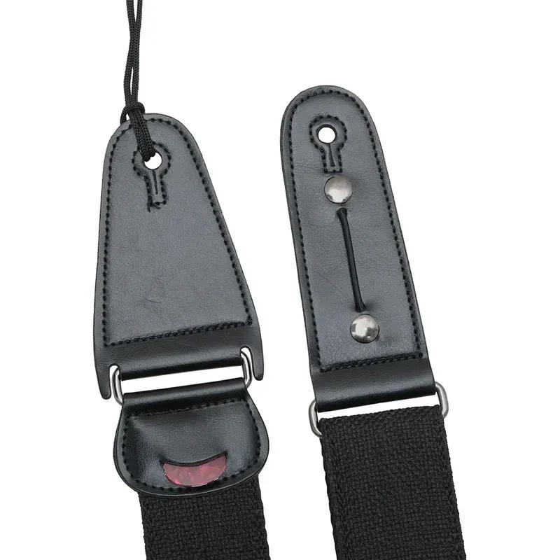 Electric Guitar Strap Premium Guitar Belts with Pick Suitable for Acoustic Guitar Ukulele Banjo Mandolin Bass Guitar Accessories