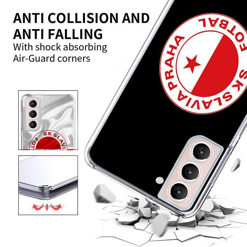 Sk Slavia Praha Czech Republic Phone Case For Galaxy A14 A24 A34 A54 Samsung A02S A12 A22 A32 A42 A52 A72 A13 A33 A53 5G A03 A03