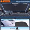 Автомобильный солнцезащитный козырек Geely: Теплоизолирующая шторка на лобовое стекло для 25 моделей, включая Xingyue L, Xingyuan, Xingrui, Emgrand, Boyue L и Panda MINI.