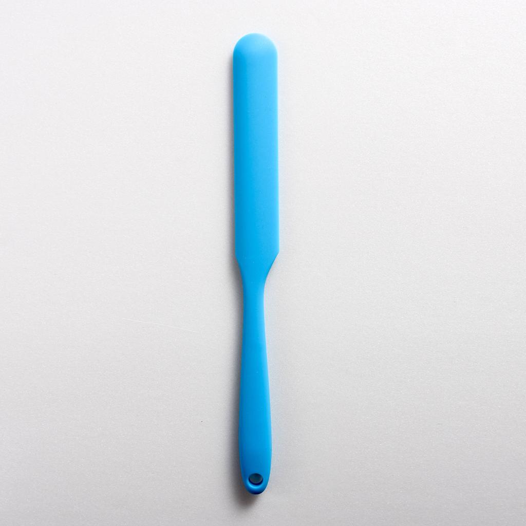 Маленький цельный силиконовый маленький длинный скребок, инструменты для выпечки, скребок для масла, нож для смешивания шоколадного сливочного крема, лопаточка для торта