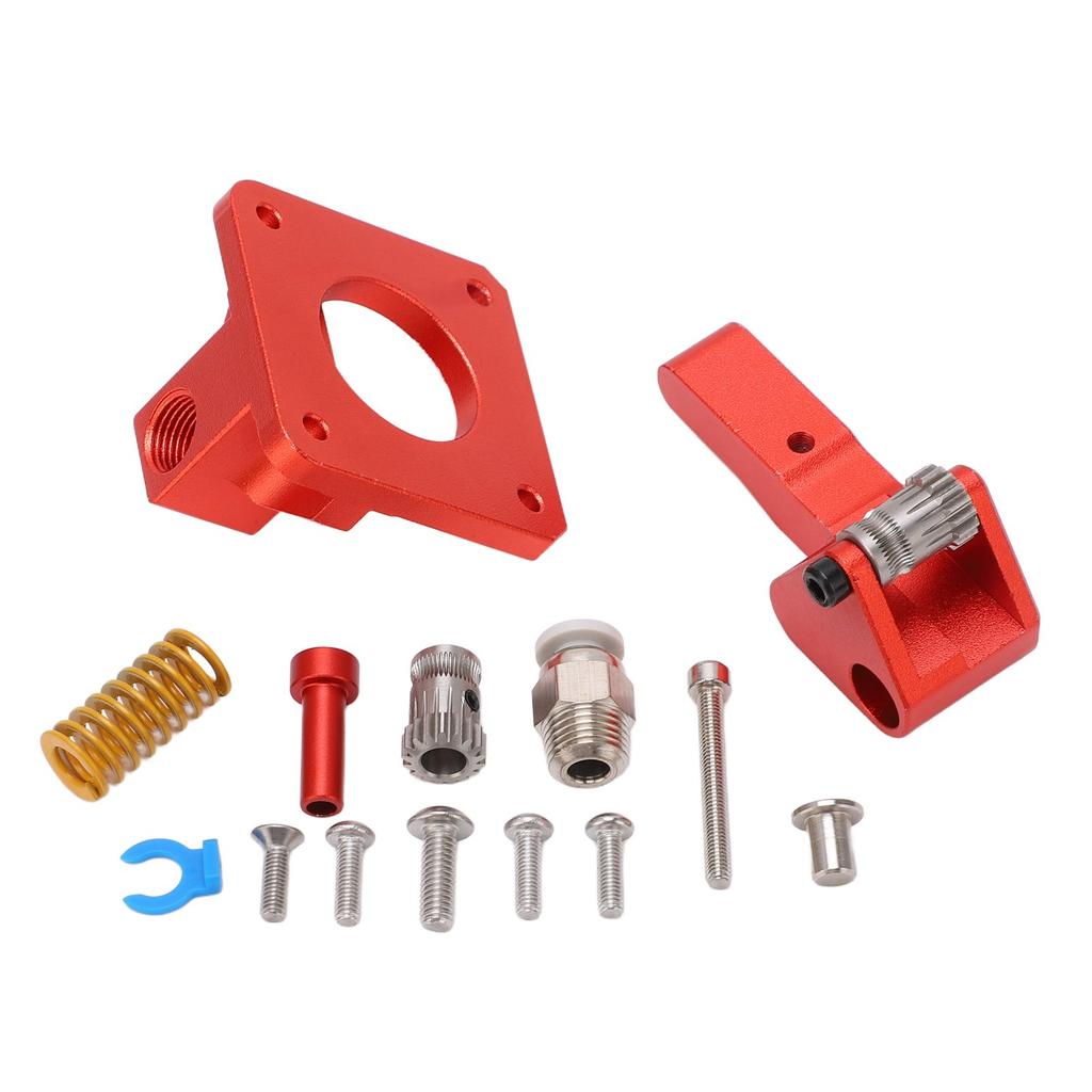 Extruder Aluminum Block Kit Dual Gear Extruder Feeder 3D Printer Accessories for CR 10S PRO