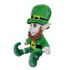 Classic Green Outfit & Red Beard for St Patricks Day Decorations - Cozy Huggable Dcor Toy for Gifting and Display