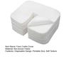 100Pcs Face Cradle Cover Disposable Massage Headrest Non-woven Cover Soft Portable Massage