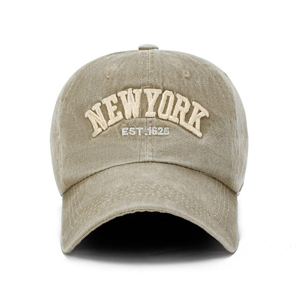 NEW YORK Letter Embroidery Baseball Caps Quick-drying Trucker Caps Fashion Sun Hats